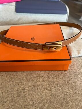 Hermes kelly epsom belt